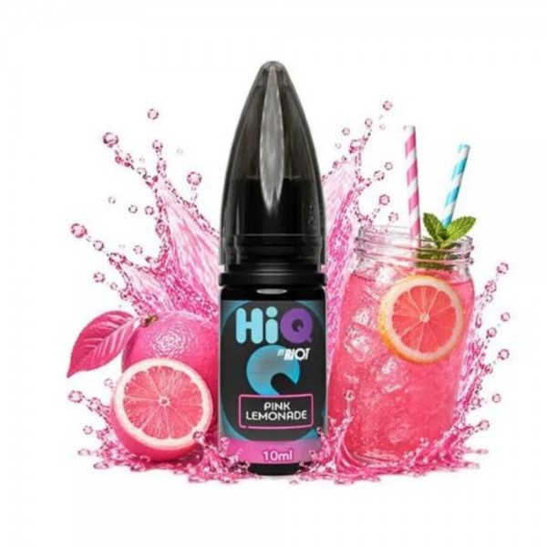 Pink Lemonade HiQ by Riot Nicotine Salts 20mg 10ml