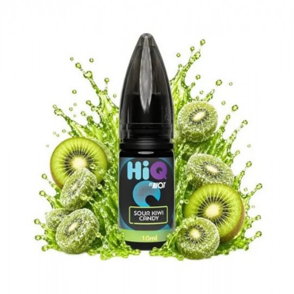 Sour Kiwi Candy HiQ by Riot Nicotine Salts 20mg 10ml
