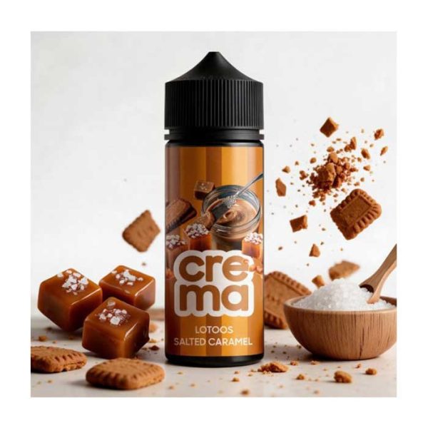 Blackout Crema Lotoos Salted Caramel 24ml/120ml (Μπισκότο & Αλατισμένη Καραμέλα) (Flavour Shots)