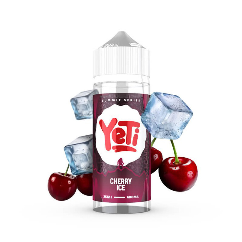 yeti-summit-cherry-ice-flavor-shot-120ml Yeti Summit Cherry Ice Flavor Shot 120ml - Image 1