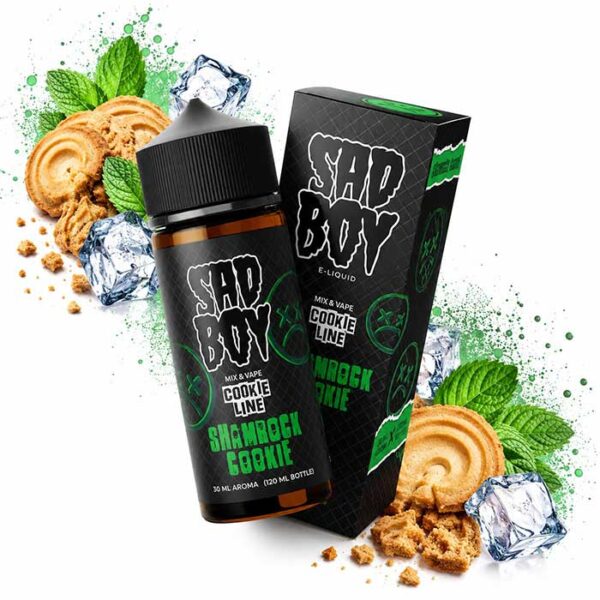 Sad Boy Shamrock Cookie 30ml/120ml (Μπισκότο Βουτύρου, Μέντα & Πάγος) (Flavour Shots)